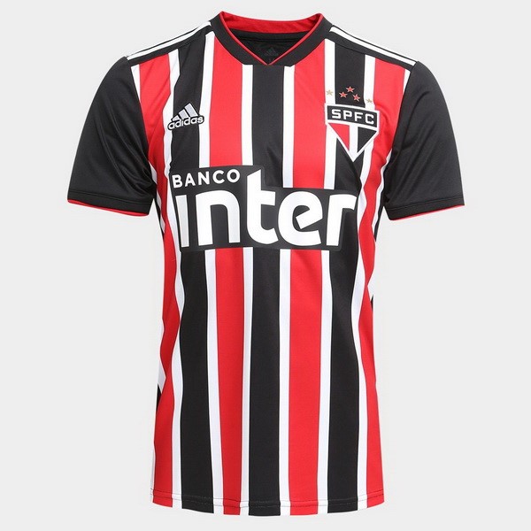 Maillot Football São Paulo Exterieur 2018-19 Rouge